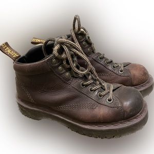 Vintage Brown 8287 Doc Martens Hiking Boots UK 5 M6 W7 EU38